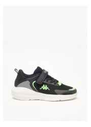 Kappa Boys' Logo Detail Sports Shoes with Hook and Loop Closure