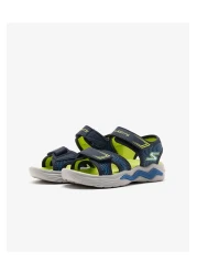 Skechers Erupters 4 Big Boy Lighted Sandals - Navy Blue 401670 L Nvbl