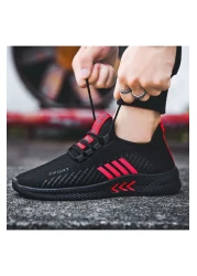 Muchmy Men's Canvas Gym Running Sneakers Sports Lightweight Lace Closure Boy's Sneakers