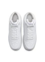 Nike Men's White Sneakers - Court Vision Mid NN, DN3577-100