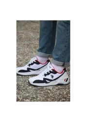 U.S. Polo Assn. HUSKY 4FX Men's Sports Shoes-White-Navy Blue-Red