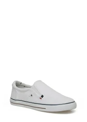 U.S. Polo Assn. White Men's Slip On - JACK 3FX