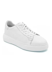 Kocamanlar Ayakkabı Makras Exclusive 777 Men's Sneakers - White Leather Shoes