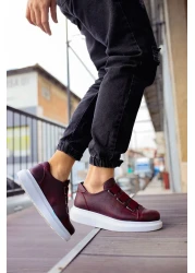 Chekich CH253 CBT Mirror - Non Men's Burgundy Shoes