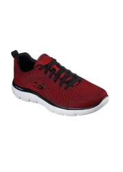 Skechers حذاء رياضي أسود - SUMMITS -232057-RDBK