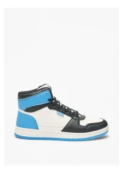 Kappa Men's High Top Sports Shoes with Lace-Up Closure