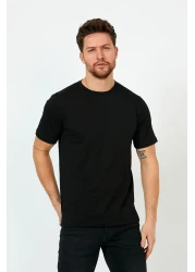 CLIPMAN Men's Slim Fit Basic T-shirt 5-pack