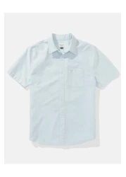 American Eagle قميص Ae Slim Fit بأكمام قصيرة وأزرار