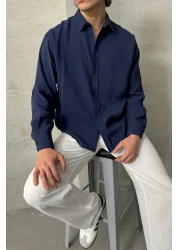 HYMAN Men's Oversize Modal Shirt