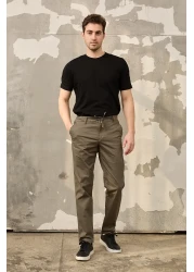 RAVANELLI Men's Regular Fit Relaxed Fit Chino Pants