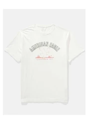American Eagle AE Embroidered Graphic T-Shirt