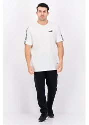 Puma Men Sportswear Fit Short Sleeves Outdoor T-shirt, White