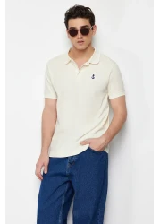  Collection تي شيرت بياقة بولو بقصة عادية 100% قطن TMNSS23PO00031