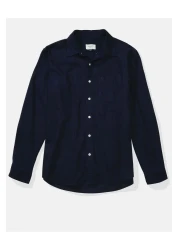 American Eagle قميص أكسفورد سهل الاستخدام من Ae Everyday