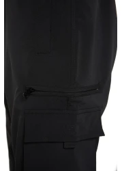  Collection Technical Parachute Fabric Black Jogger Pants - TMNSS23PL00028