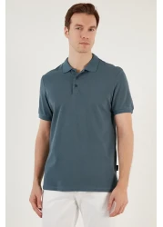 Buratti Men's Polo Neck t Shirt - 100% Cotton, Regular Fit, Buttoned 5902127