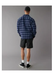 American Eagle قميص AE ميكانيكي من مزيج الكتان U-2512-6259-516