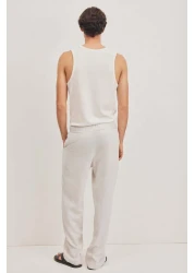 H&M Relaxed Fit Linen-blend Trousers