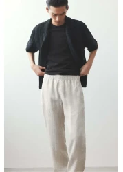 H&M Regular Fit Linen trousers