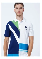 U.S. Polo Assn. Polo Collar Navy Blue Men's Polo T-shirt T-anya.