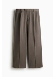 H&M Loose Fit Tailored Trousers
