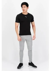 Puma تي شيرت رياضي رجالي للتدريب، أسود