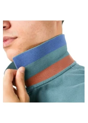 Giordano Men's Performance Polo: Classic Piqué, Tipped Collar, Embroidered Detail