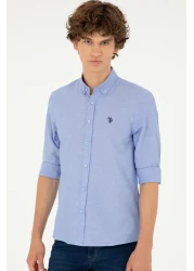 U.S. Polo Assn. Men's Saks Long Sleeve Basic Shirt 50288629 -Vr045