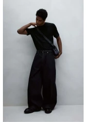 H&M Regular Fit Textured T-shirt