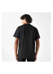 Kappa تي شيرت بقصة عادية ورقبة دائرية وأكمام قصيرة