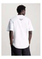 Calvin Klein تي شيرت ثلاثي الأبعاد بشعار ميتا مونوغرام