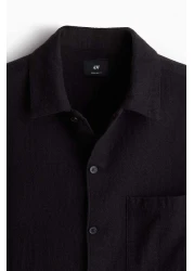 H&M Regular Fit Textured shirt