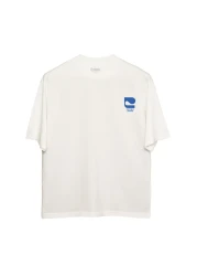 Coredra Toxic People Oversize T-Shirt Men - Ecru