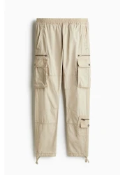 H&M Regular Fit Twill Cargo Trousers