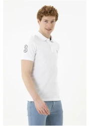 U.S. Polo Assn. BASE. Polo Assn. Men's White Basic T-Shirt