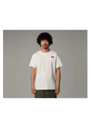 The North Face M Ss Outdoor Graphic Tee Men's Casual T-Shirt Nf0A8C1Zqli1 White