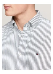 Tommy Hilfiger Erkek HERITAGE OXFORD STRIPE RF Casual Gömlek