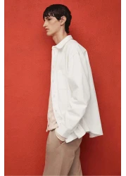 H&M Loose Fit Denim shirt