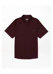 American Eagle Burgundy Ae Active Polo Shirt - U-1165-9135
