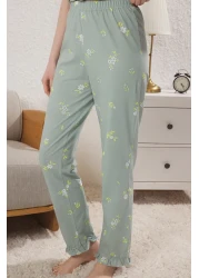  Collection 100% Cotton Flor Print Pajamas Set Thmss24Pt00227