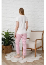 HUBEN Women's Cotton Pajama Set