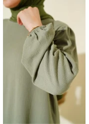 Bigdart Green Women's Tunic and Trousers Set - 6663