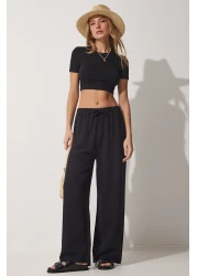 Happiness İstanbul Loose Linen Trousers