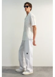  Collection Premium White Label Detailed Loose Fit Pants - Limited Edition TMNSS23PL00038