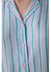 Penti Bon Vivant Shirt Pants Lilac Pajama Set