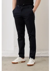 RAVANELLI Men's Regular Fit Relaxed Cut Chino Trousers Bright