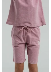 U.S. Polo Assn. U.S. Polo Assn. Girl's Pink Bermuda Suit