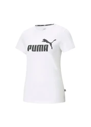 Puma Ess Logo Women's T-Shirt - 586774 -02 White