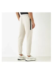 Kappa Kappa Logo Embroidered Joggers with Drawstring Closure