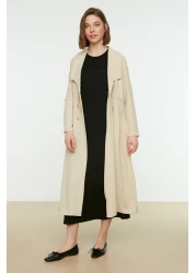  Modest فستان أسود بدون أكمام ببطانة طويلة TCTSS21UK0034